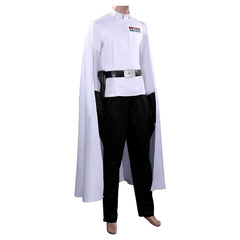 White Fighting Tenue Cosplay Costume