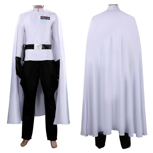 White Fighting Tenue Cosplay Costume