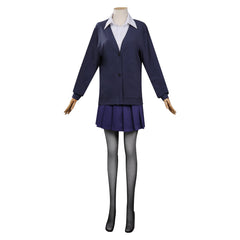 Aharen-san Wa Hakarenai Reina Aharen Uniform Robe JK Cosplay Costume Halloween Carnival
