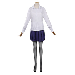 Aharen-san Wa Hakarenai Reina Aharen Uniform Robe JK Cosplay Costume Halloween Carnival