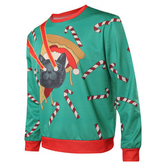 Les Gardiens de la Galaxie Drax Spécial Vacances Noël Sweats à Capuche Cosplay Costume