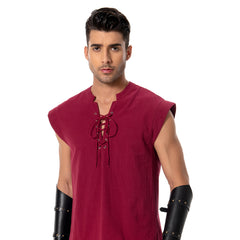 Adult Pirate Cosplay Costume Chemise Retro Halloween Carnival