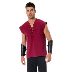 Adult Pirate Cosplay Costume Chemise Retro Halloween Carnival
