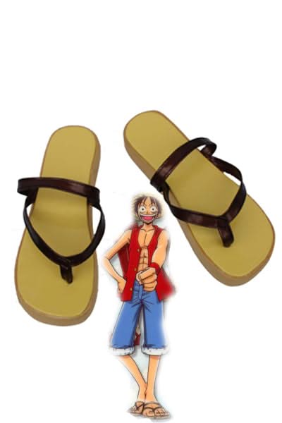 One Piece Monkey D Luffy Cosplay Chaussures