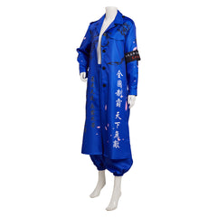 Japon Bosozoku Kimono en Bleu Cosplay Costume