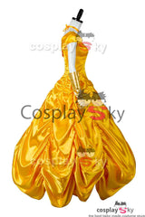 2017 la Belle et la Bete Robe de Bal Cosplay Costume