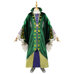 2022 Enfant Hocus Pocus 2 Winifred Sanderson Robe Cosplay Costume
