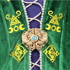 2022 Enfant Hocus Pocus 2 Winifred Sanderson Robe Cosplay Costume