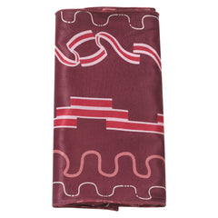 2023 Film Wonka Echarpe en Soie Imprimée Cosplay Costume