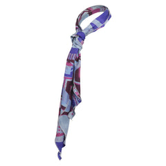 2023 Film Wonka Motifs Géométriques Echarpe en Soie Cosplay