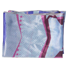 2023 Film Wonka Motifs Géométriques Echarpe en Soie Cosplay