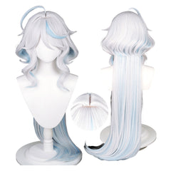 Genshin Impact Focalors Perruque Cosplay Accessoire