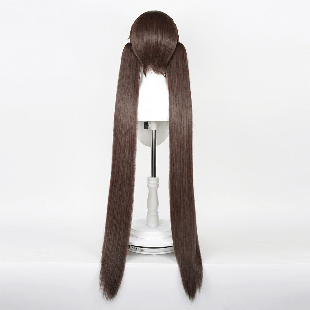 Jeu Honkai: Star Rail Sushang Cosplay Perruque Double Queue de Cheval