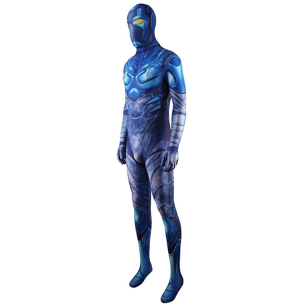 Adulte Blue Beetle Combinaison Cosplay Costume