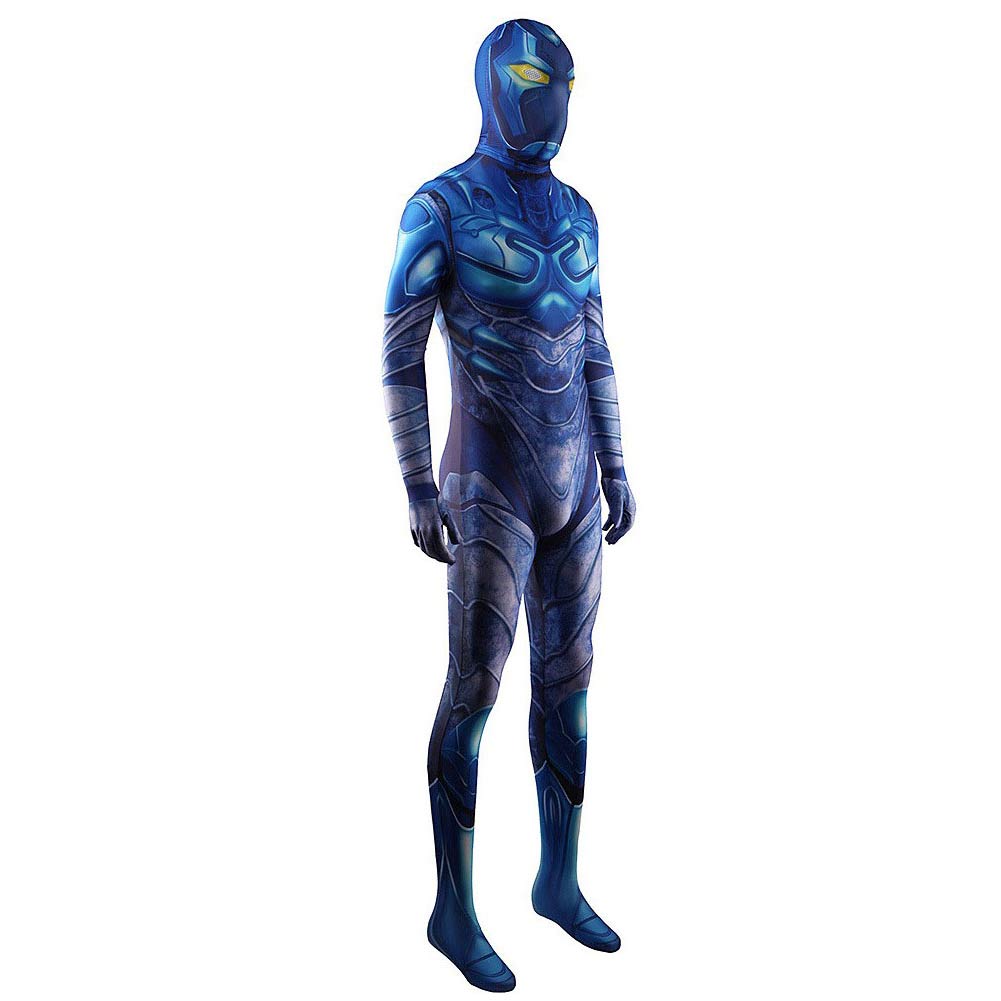Adulte Blue Beetle Combinaison Cosplay Costume