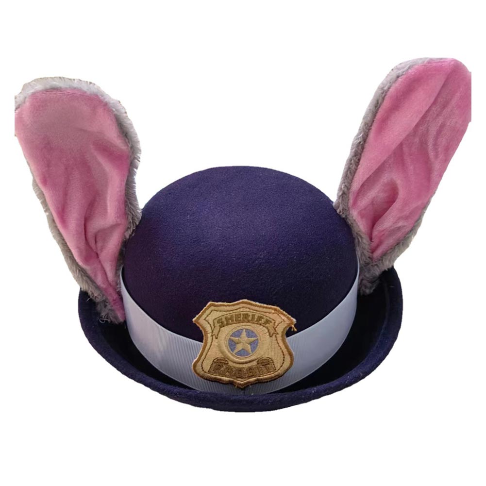 Enfant/Adulte Zootopia Judy Hopps Cosplay Chapeau