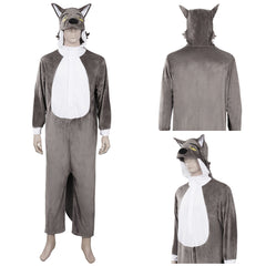 The Bad Guys Wolf Pyjama Combinaison Cosplay Costume
