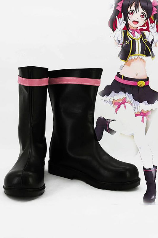 LoveLive! Yazawa Nico Botte Cosplay Chaussures