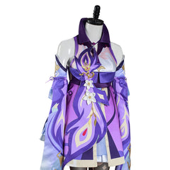 Adulte Femme Genshin Impact Keqing Uniforme Cosplay Costume