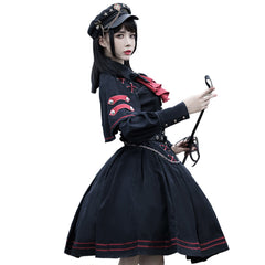 JK Army Directeur Général Uniform Lolita Cosplay Costume