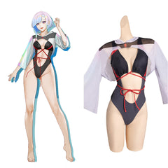 Cyberpunk Edgerunner Lucy Maillot de Bain Design Original Cosplay Costume