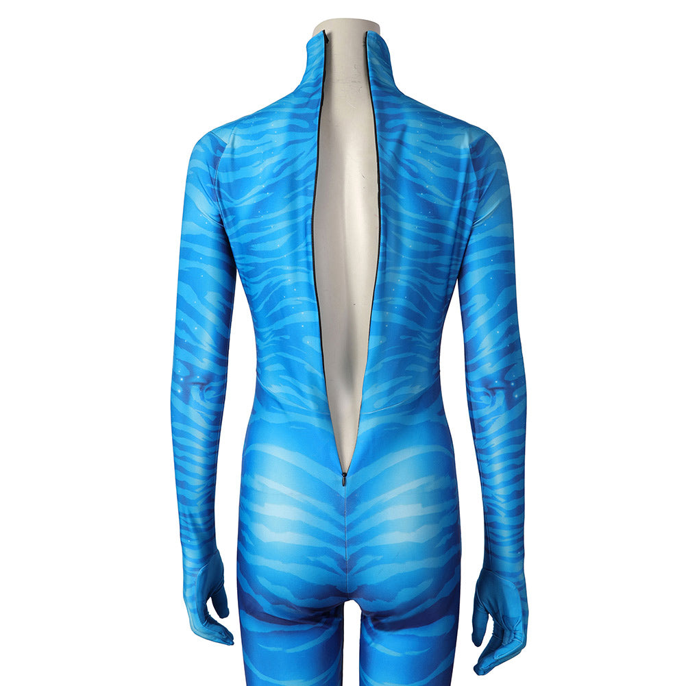 Avatar:The Way of Water Neytiri Combinaison Cosplay Costume Carnaval