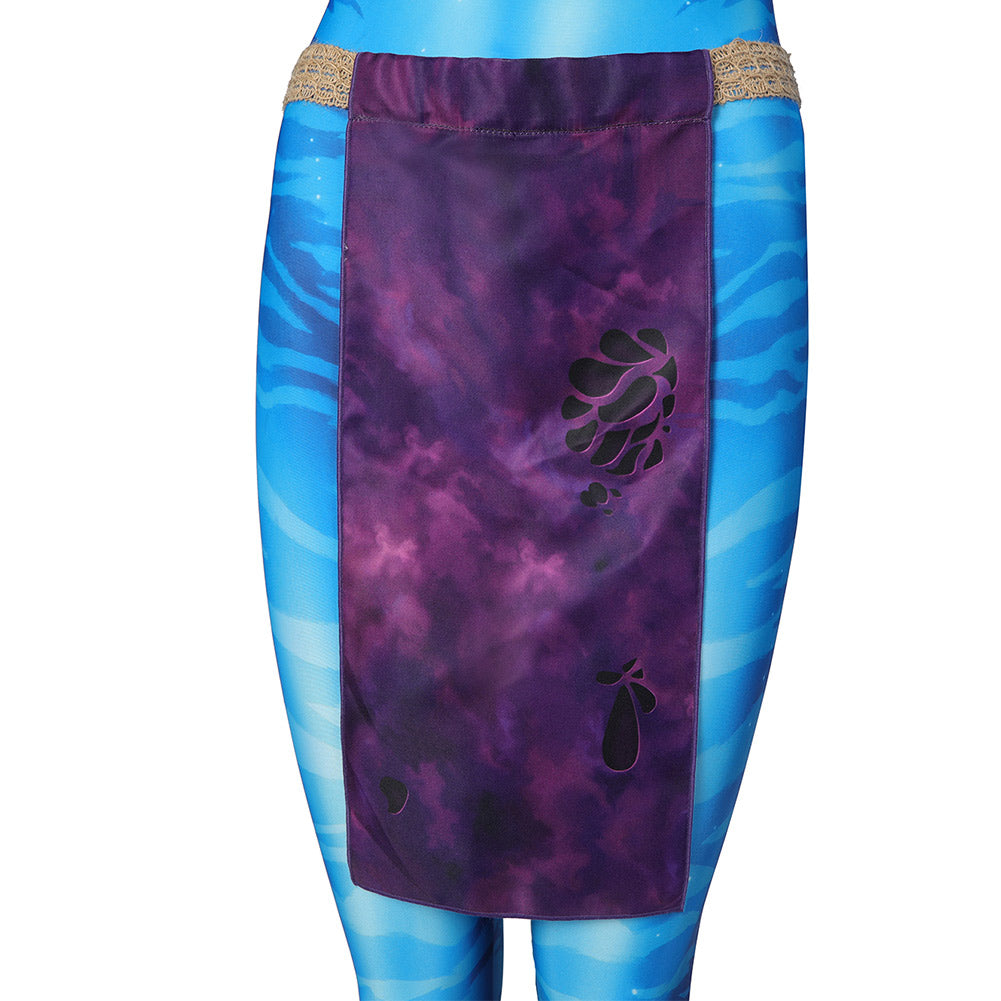 Avatar:The Way of Water Neytiri Combinaison Cosplay Costume Carnaval