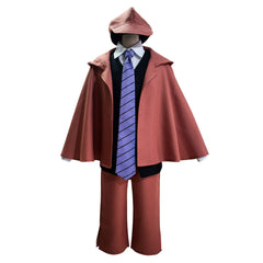 Adulte Bungo Stray Dogs Edogawa Rampo Uniform Cosplay Costume Carnaval Suit
