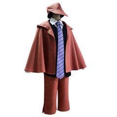 Adulte Bungo Stray Dogs Edogawa Rampo Uniform Cosplay Costume Carnaval Suit