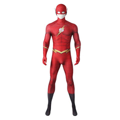 The Flash Jason Garrick Combinaison Cosplay Costume Halloween Carnival
