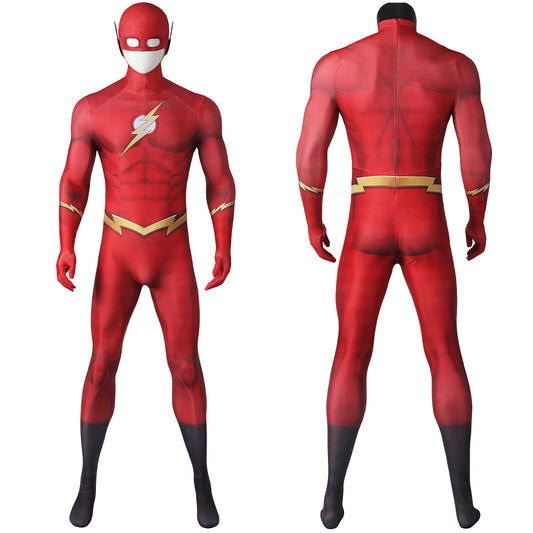 The Flash Jason Garrick Combinaison Cosplay Costume Halloween Carnival