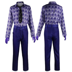 The Dark Knight Heath Ledger Joker Tenue Complete Cosplay Costume