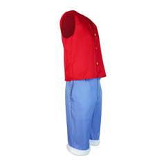 Anime One Piece Luffy Cosplay Costume