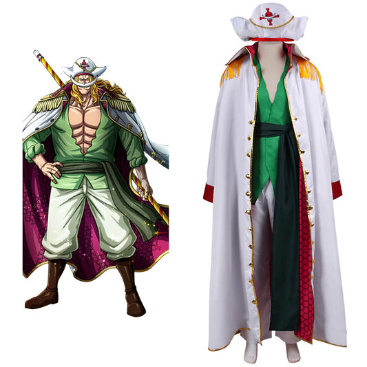 One Piece Edward Newgate Codplay Costume
