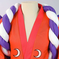 One Piece Kozuki Oden Orange Cosplay Costume Carnaval