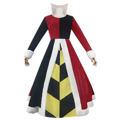 Alice Au Pays Des Merveilles Reine du Coeur Rouge Robe Cosplay Costume