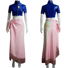 One Piece Nico Robin Robe Cosplay Costume