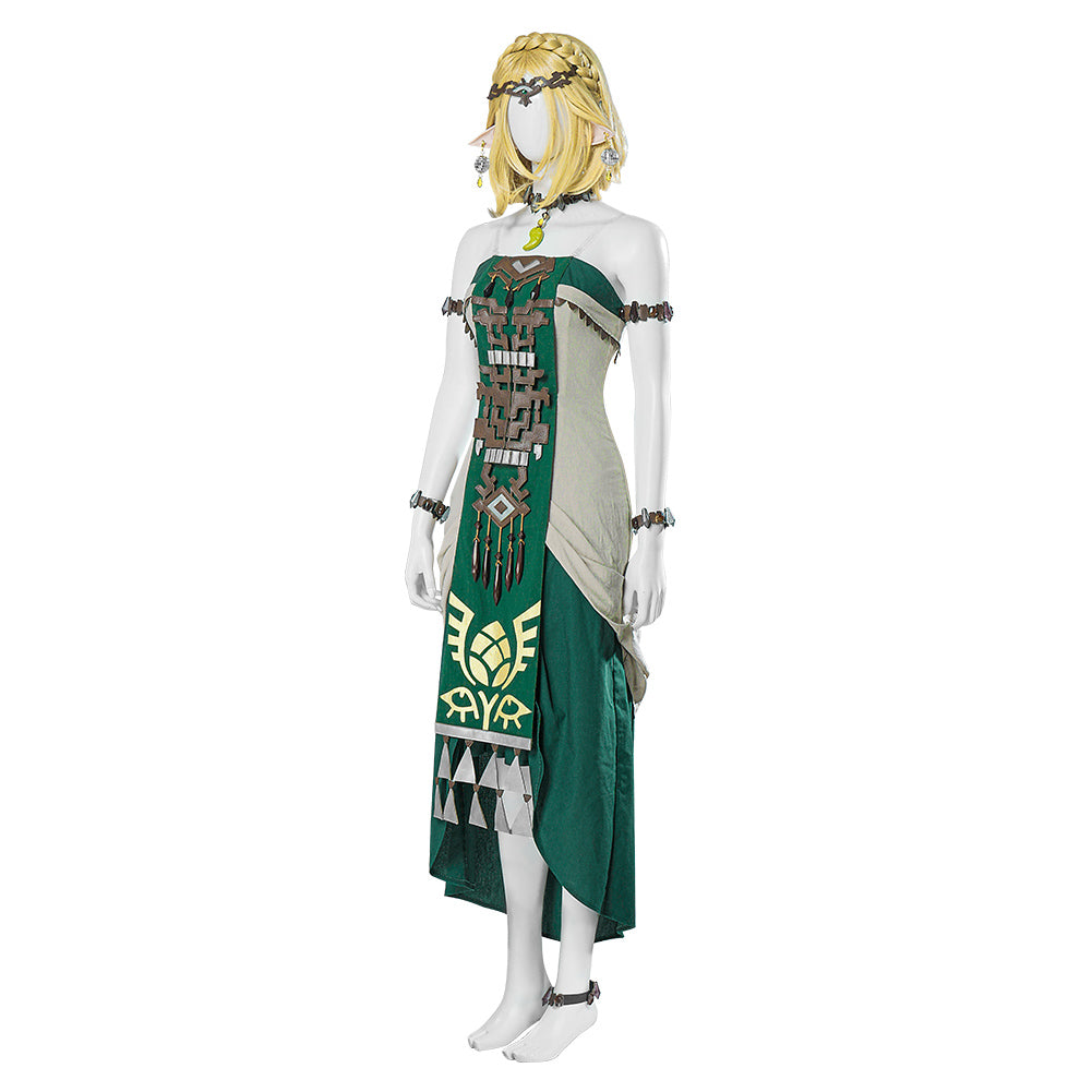 The legend of Zelda Princesse Zelda Cosplay Costume