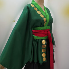 One Piece Roronoa Zoro Femme Lolita Robe Cosplay Costume