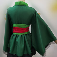One Piece Roronoa Zoro Femme Lolita Robe Cosplay Costume