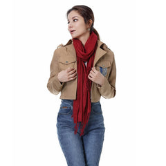 L'Attaque des Titans Veste du Bataillon d'Exploration et Echarpe