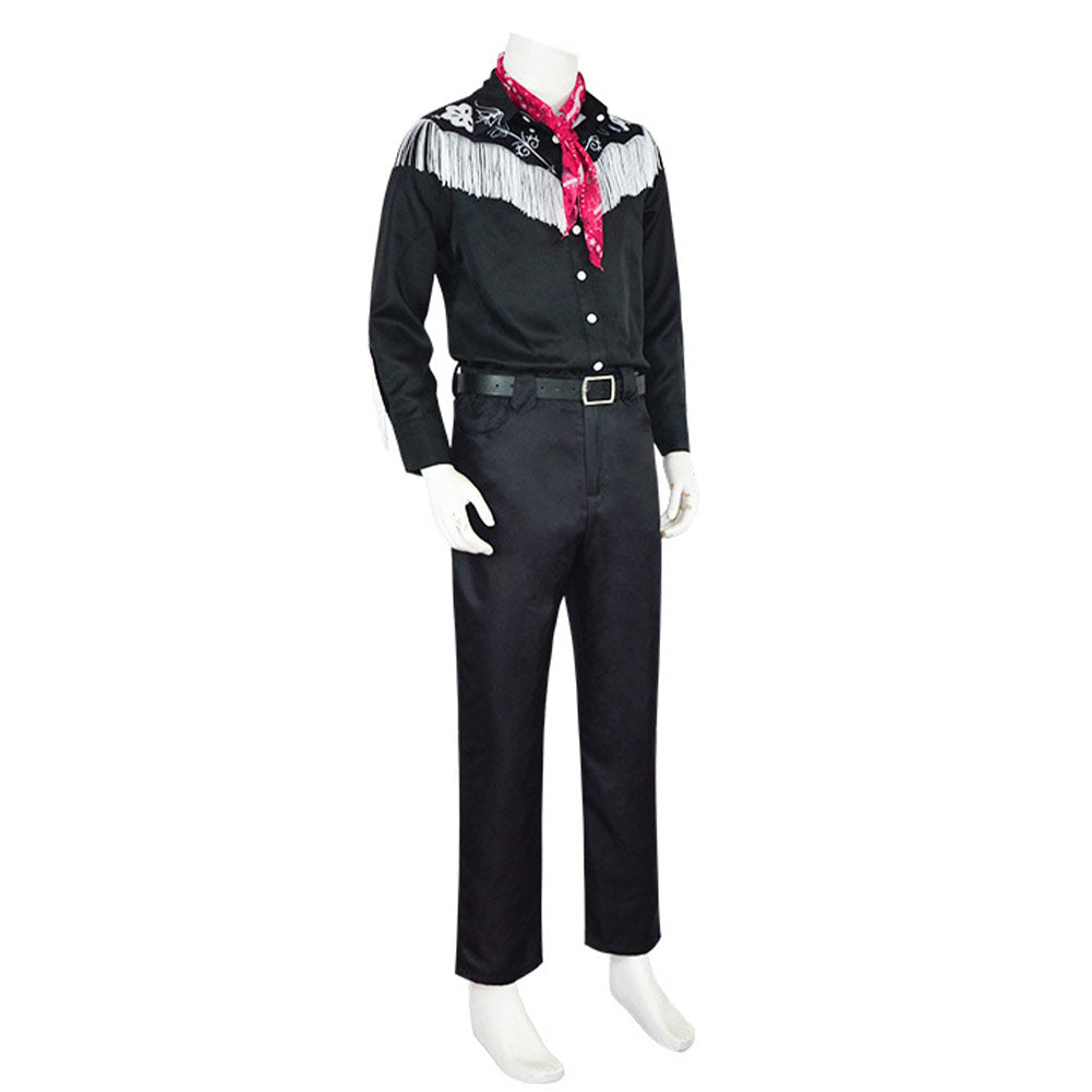 Enfant Film Barbie Ken Cowboys Cosplay Costume
