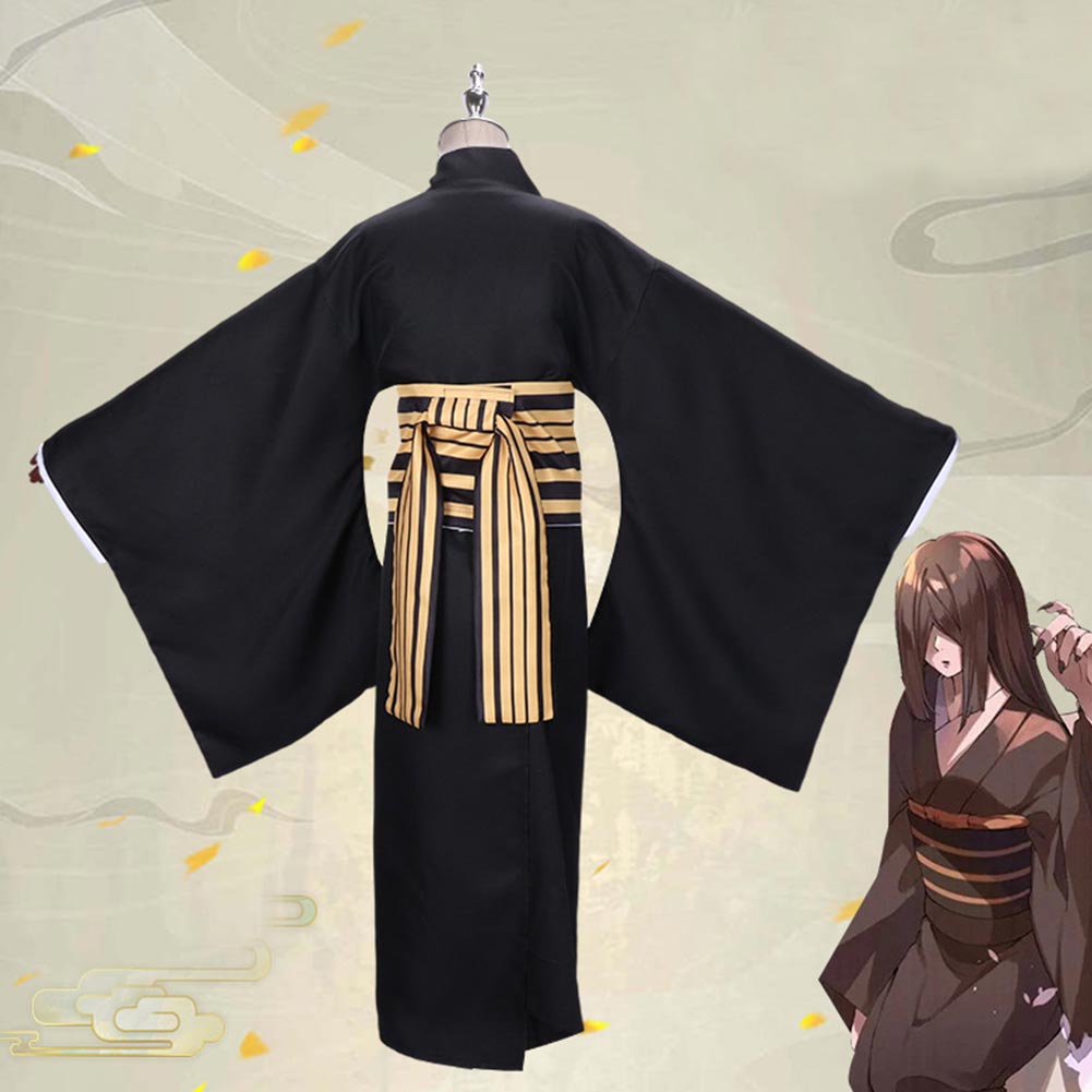 Demon Slayer Nakime Cosplay Costume