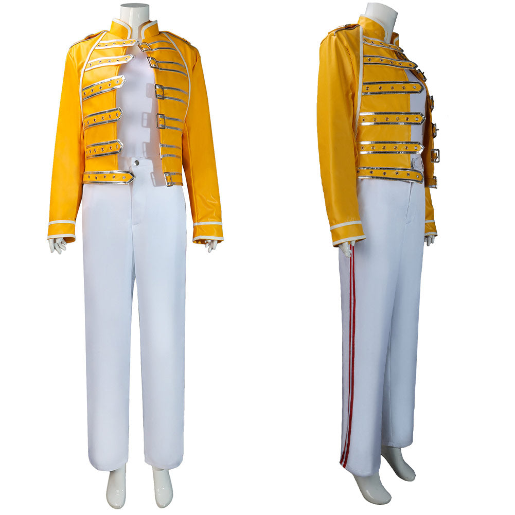 Queen Freddie Mercury Cosplay Costume