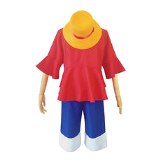 One Piece Monkey D.Luffy Uniform Carnival Cosplay Costume
