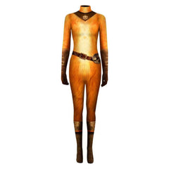 Enfant & Adulte Puss in Boots Combinaison+Cape Cosplay Costume