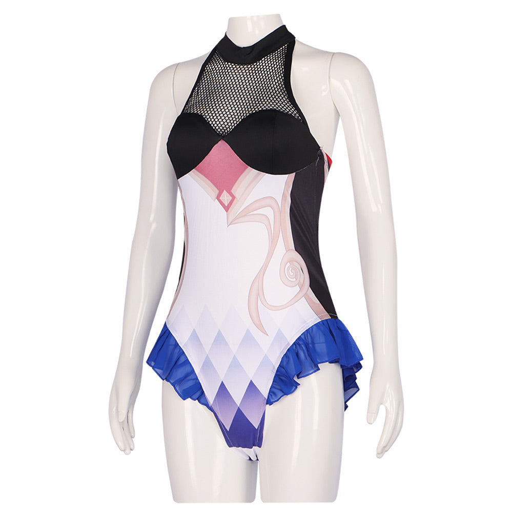 Genshin Impact Ganyu Femme Maillot De Bain Cosplay Costume