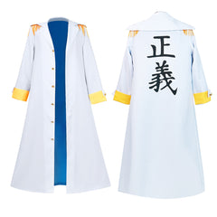 One Piece Admiral Of The Navy Blanc Cosplay Costume Carnaval