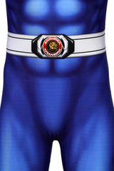 Power Rangers : Mighty Morphin Ranger Bleu Combinaison Cosplay Costume