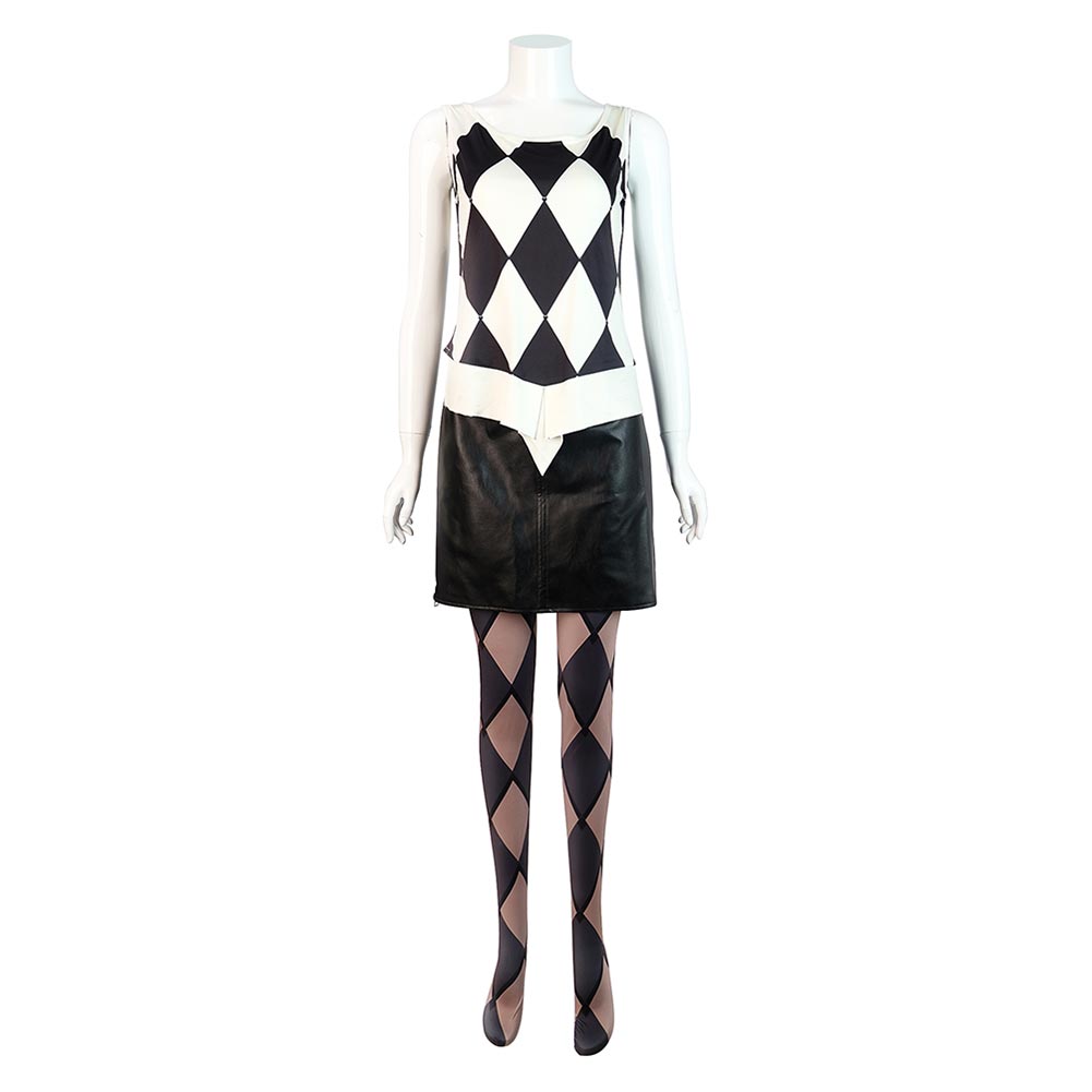 DC Harley Quinn Uniforme Cosplay Costume Ver.2